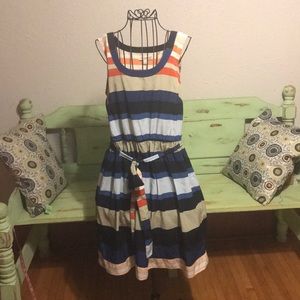 Banana republic stripped dress